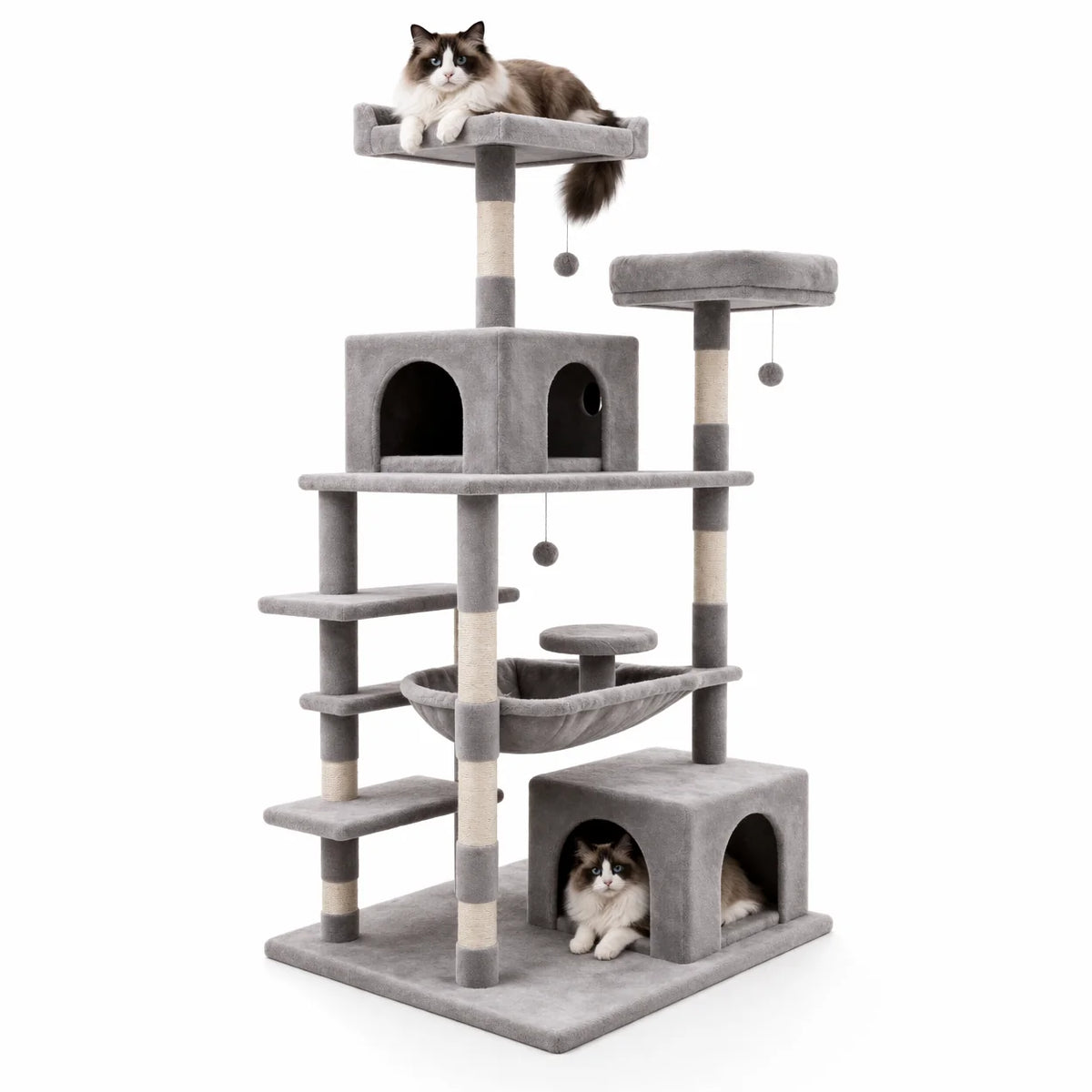 Cat Tree Multi-Level Sisal Posts & Stable Base