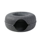 Cat Tunnel Bed Dual-Use Felt Removable Washable Cover