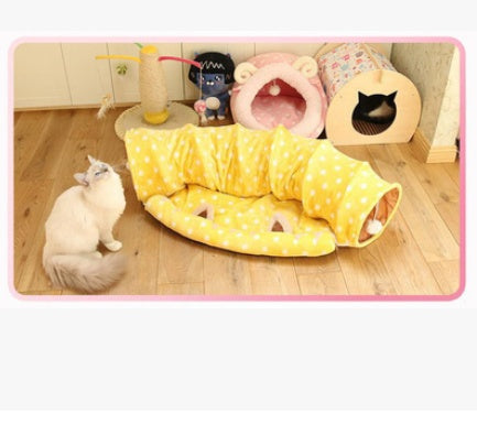 Cat Tunnel Dragon Design Play & Sleep Machine Washable