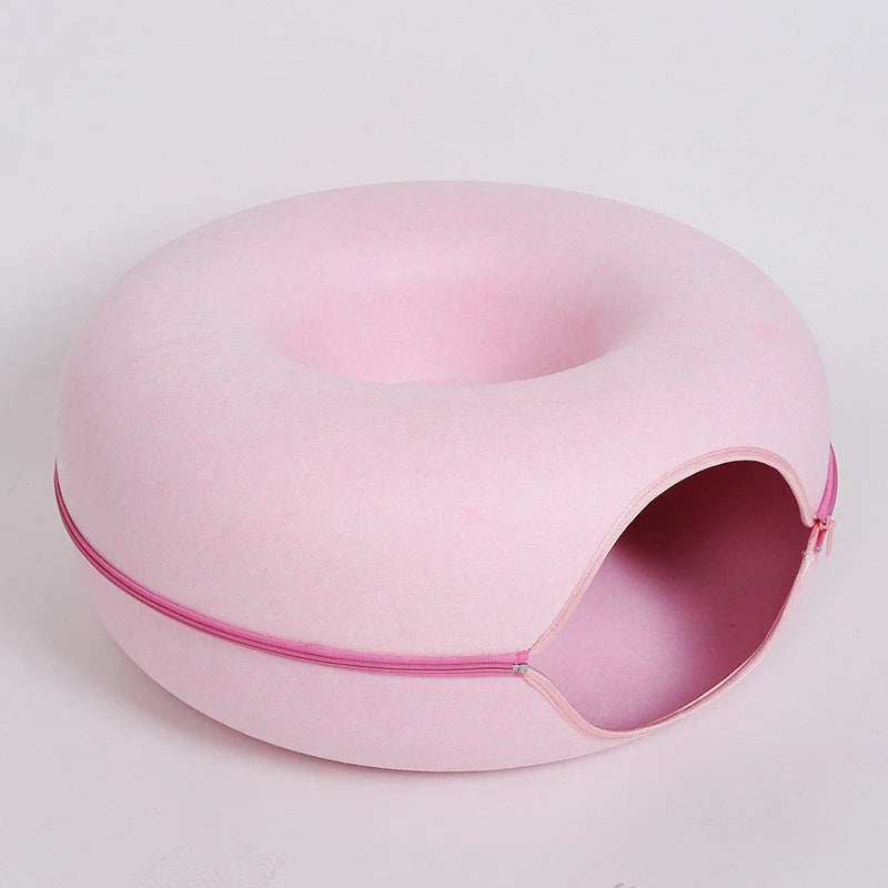 Cat Tunnel Nest Felt Removable Washable Cover