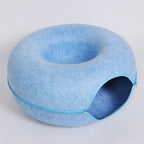 Cat Tunnel Nest Felt Removable Washable Cover