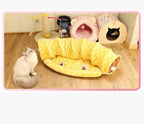 Cat Tunnel & Sleeping Bag Dual-Use Padded Machine Washable