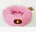 Cat Tunnel & Sleeping Bag Dual-Use Padded Machine Washable