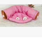 Cat Tunnel & Sleeping Bag Dual-Use Padded Machine Washable