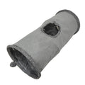 Cat Tunnel Toy Collapsible Suede With Peek Holes
