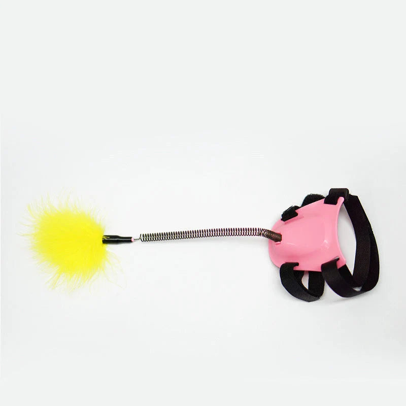 Cat Wand Detachable Feather Teaser