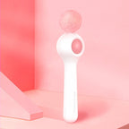 Cat Wand Toy Extendable 4.9 Ft Soft Wool Hairball