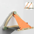Cat Window Hammock Canvas & Wood Supports 30 Lbs
