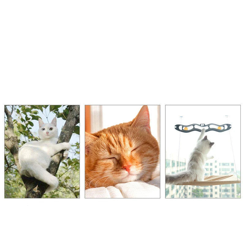 Cat Window Hammock Oxford Cloth Sturdy Frame