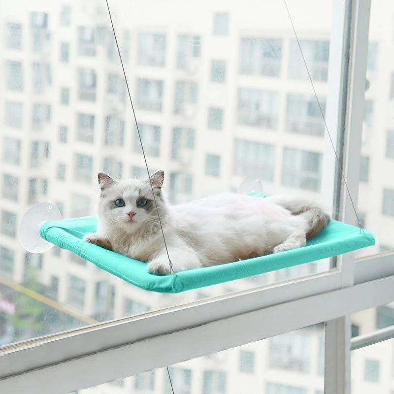 Cat Window Hammock Oxford Cloth Sturdy Frame
