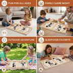 Catapult Chess Game Natural Wood Quick Setup