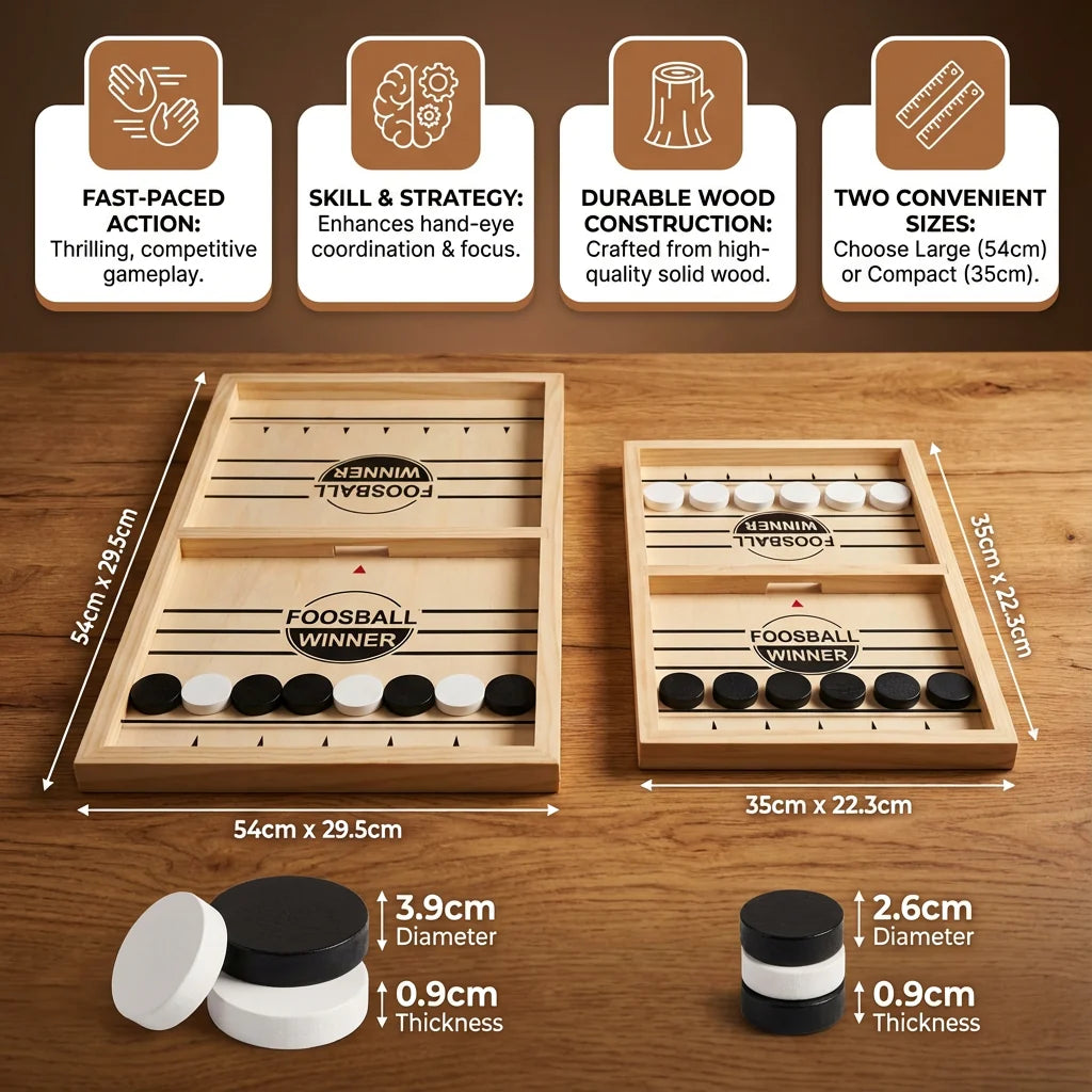 Catapult Chess Game Natural Wood Quick Setup