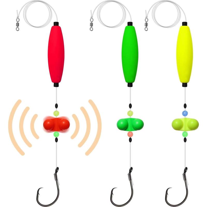 Catfish Rig Pre-Rigged Adjustable Depth High-Visibility Floats