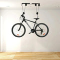 Ceiling Bike Hoist 132 lb Capacity Coated Hooks