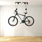 Ceiling Bike Hoist 132 lb Capacity Coated Hooks