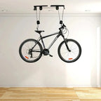 Ceiling Bike Hoist 132 lb Capacity Coated Hooks