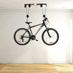 Ceiling Bike Hoist 132 lb Capacity Coated Hooks