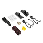 Ceiling Bike Hoist 132 lb Capacity Coated Hooks