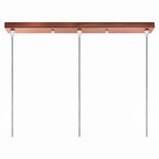 Ceiling Canopy Slim Iron Multi-Pendant Multiple Lengths