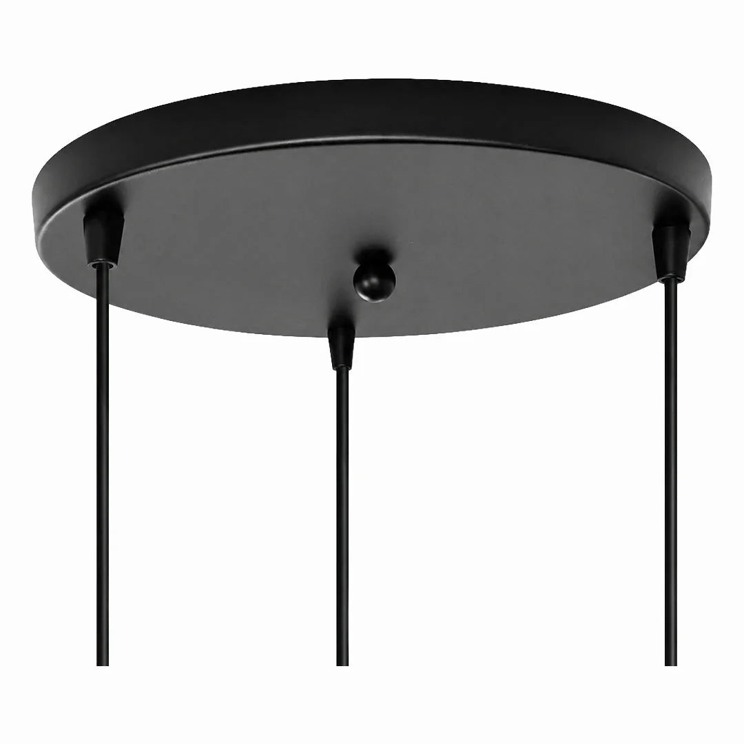 Ceiling Canopy Solid Iron Multi-Lamp