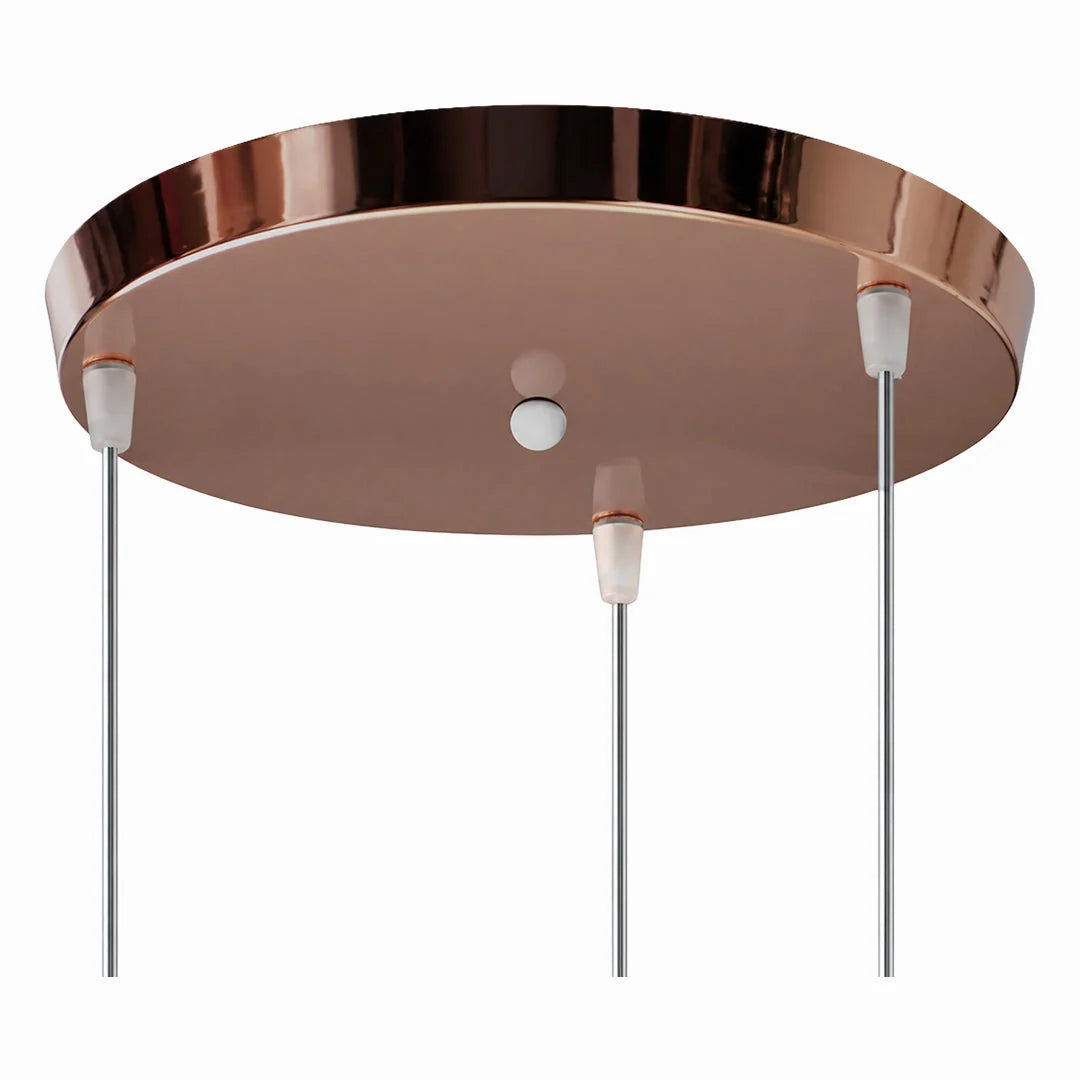 Ceiling Canopy Solid Iron Multi-Lamp