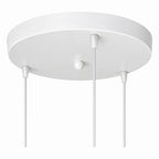 Ceiling Canopy Solid Iron Multi-Lamp
