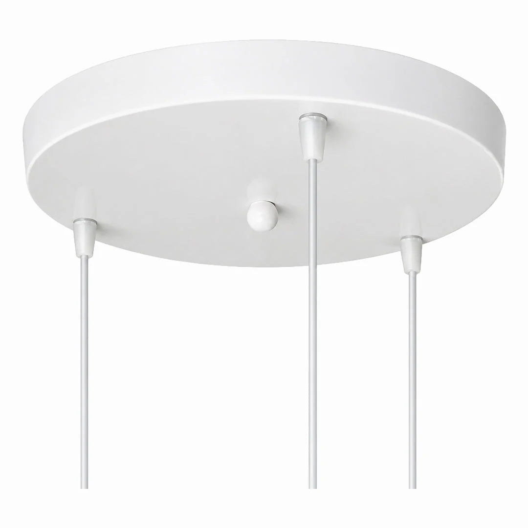Ceiling Canopy Solid Iron Multi-Lamp