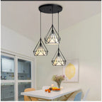Ceiling Canopy Solid Iron Multi-Lamp