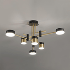 Ceiling Chandelier Integrated LED Dimmable 4/6/8 Lights
