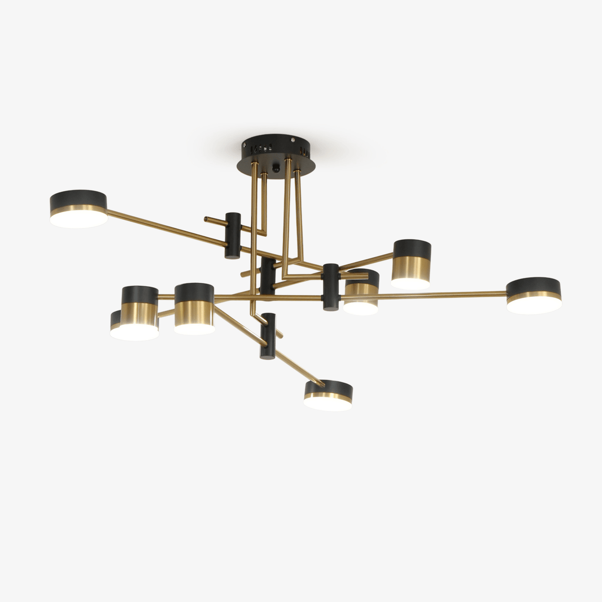 Ceiling Chandelier Integrated LED Dimmable 4/6/8 Lights