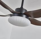 Ceiling Fan 106 cm Integrated LED Remote Control