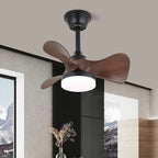 Ceiling Fan 18W LED Six Speeds Quiet Copper Motor