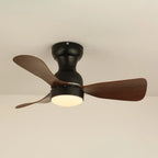 Ceiling Fan 27.6 Inch Silent Motor & LED Light