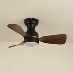 Ceiling Fan 27.6 Inch Silent Motor & LED Light