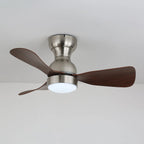 Ceiling Fan 27.6 Inch Silent Motor & LED Light