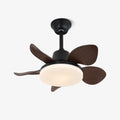 Ceiling Fan 28 Inch Integrated LED Remote Control 6-Speed