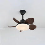 Ceiling Fan 28 Inch Integrated LED Remote Control 6-Speed