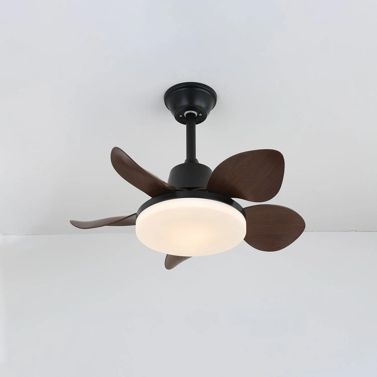 Ceiling Fan 28 Inch Integrated LED Remote Control 6-Speed