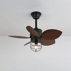 Ceiling Fan 30 Inch Copper Motor Remote & Light