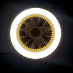 Ceiling Fan 30W LED Remote Control 3-Speed Silent Motor