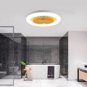 Ceiling Fan 30W LED Remote Control 3-Speed Silent Motor