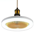 Ceiling Fan 30W LED Remote Control 3-Speed Silent Motor