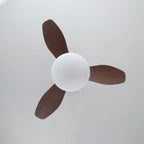 Ceiling Fan 31.5 Inch LED Light & Remote