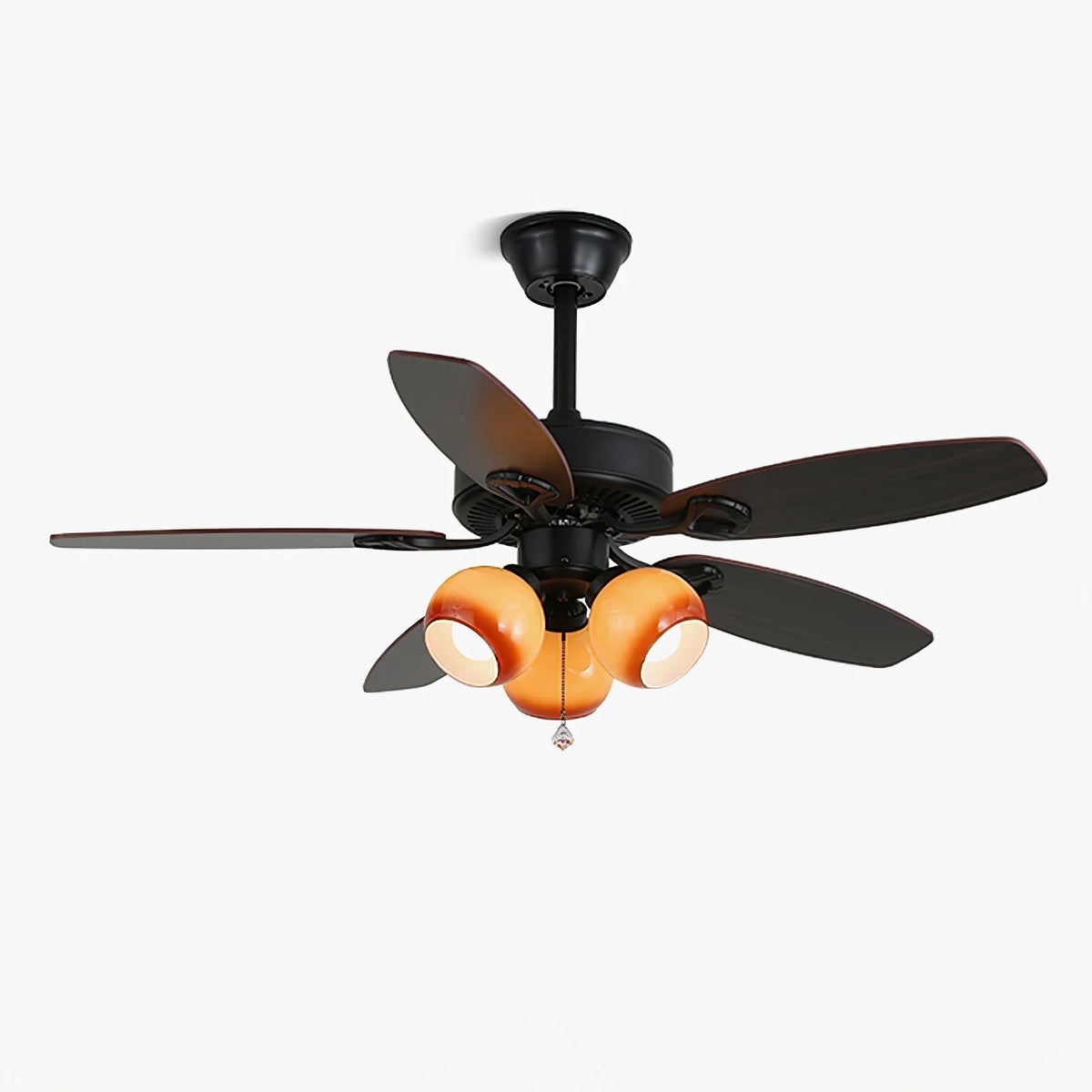 Ceiling Fan 42 Inch Wood Blades Remote Control