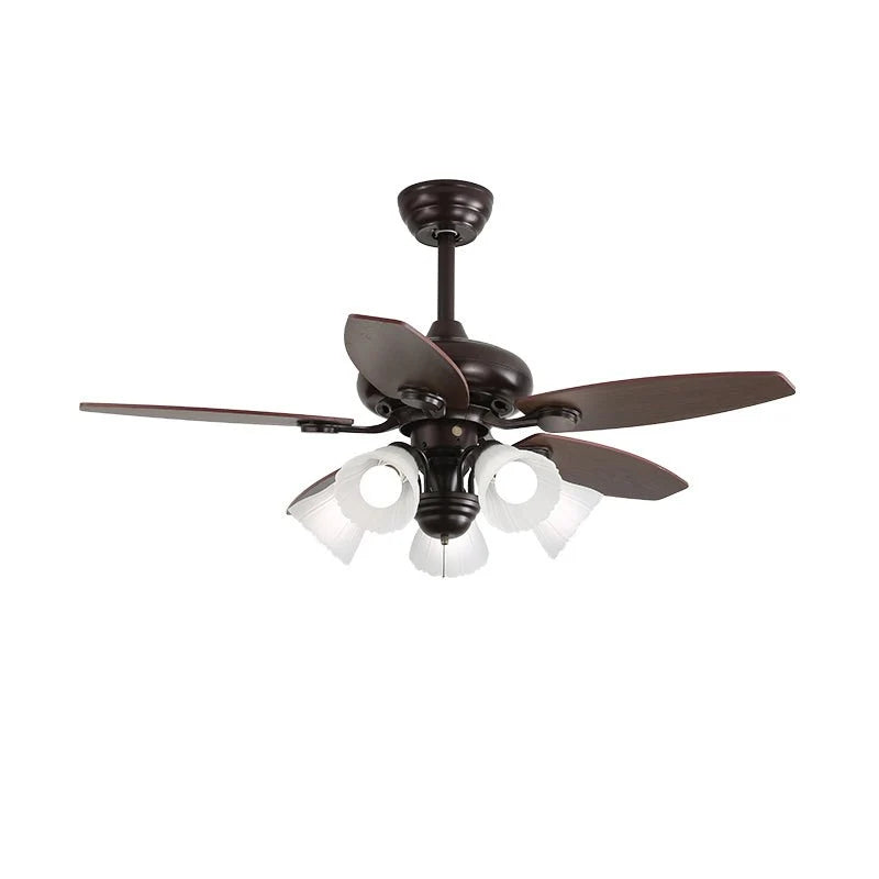 Ceiling Fan 42 Inch Wood Blades Remote Control