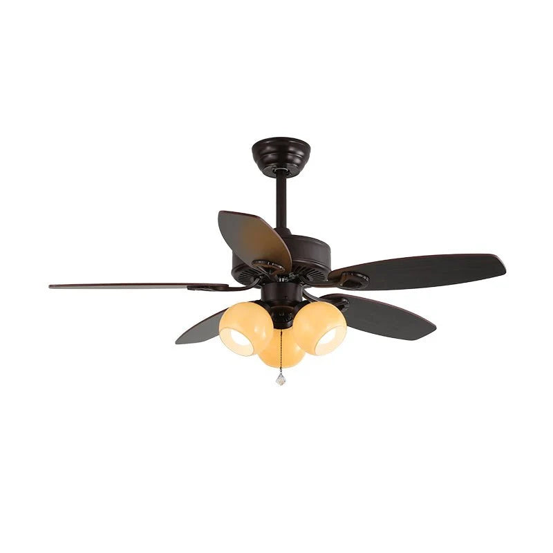 Ceiling Fan 42 Inch Wood Blades Remote Control