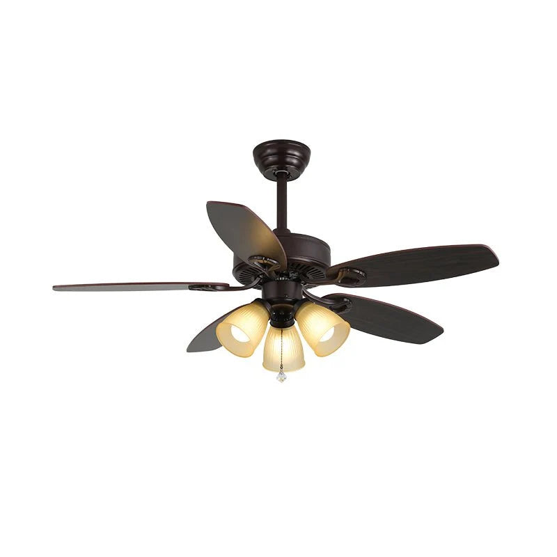 Ceiling Fan 42 Inch Wood Blades Remote Control