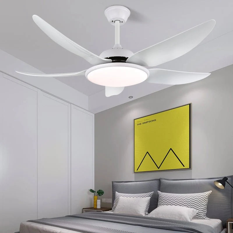 Ceiling Fan 48 Inch Integrated LED Remote Control