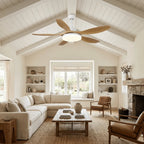 Ceiling Fan 48 Inch Quiet DC Motor LED Remote