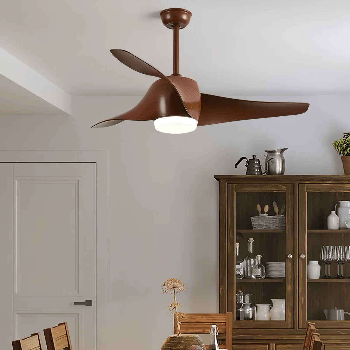 Ceiling Fan 52 Inch Integrated LED & Remote Control